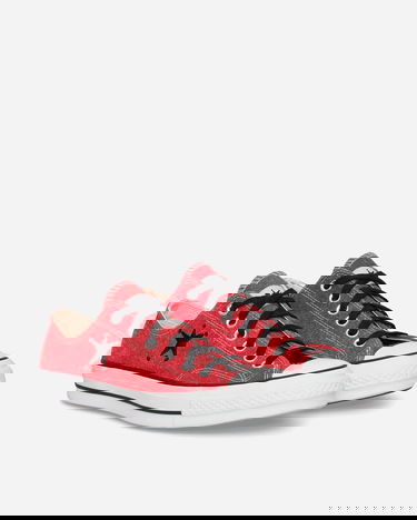 Sneakers og sko Converse Stussy x Chuck 70 Low "Poppy Red" Rød | A07664C, 3