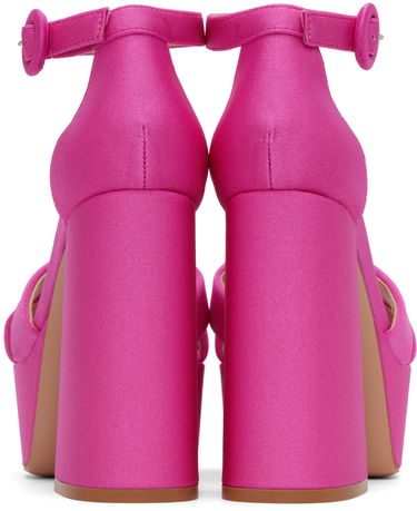 Sneakers og sko Gianvito Rossi Sheridan Heeled Platform Sandals Lyserød | G61418.70RIC.LYC, 1