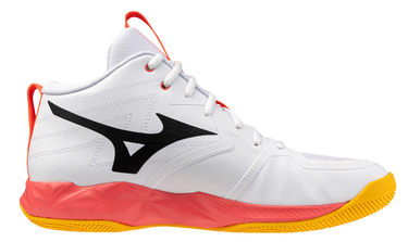 Sneakers og sko Mizuno Mizuno Wave Momentum Pro Mid Hvid | v1ga2545-01, 3