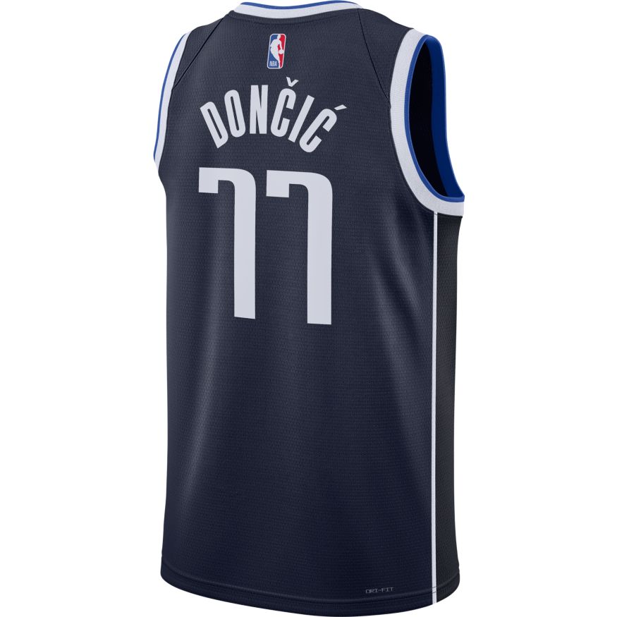 Crop top Jordan NBA Dri-FIT Dallas Mavericks Statement Edition 2022 Statement Jersey Mørkeblå | DO9523-420, 1