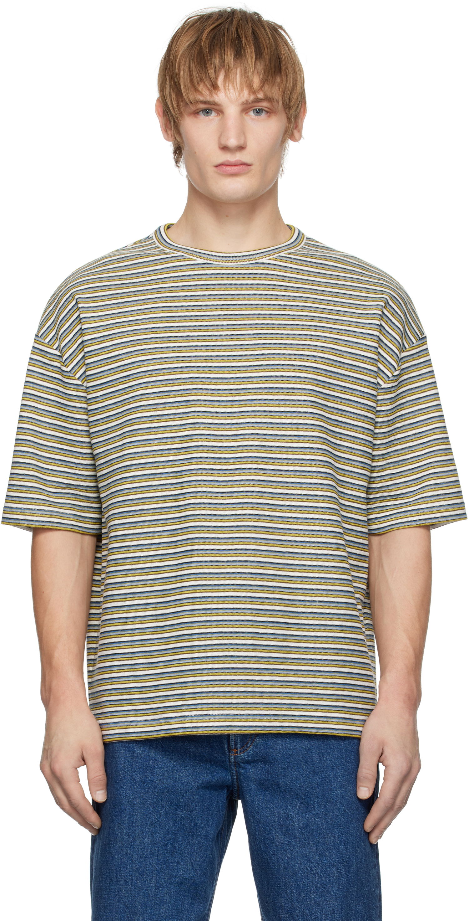 T-shirt A.P.C. A.P.C. Bahia Striped T-Shirt Flerfarvet | COHFQ-H26231, 0