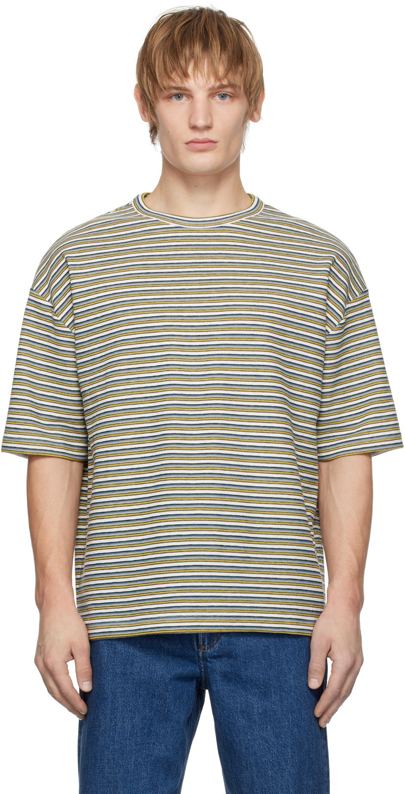 T-shirt A.P.C. A.P.C. Bahia Striped T-Shirt Flerfarvet | COHFQ-H26231
