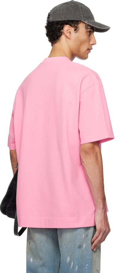 T-shirt Acne Studios Acne Studios Logo T-Shirt Lyserød | CL0327-, 2