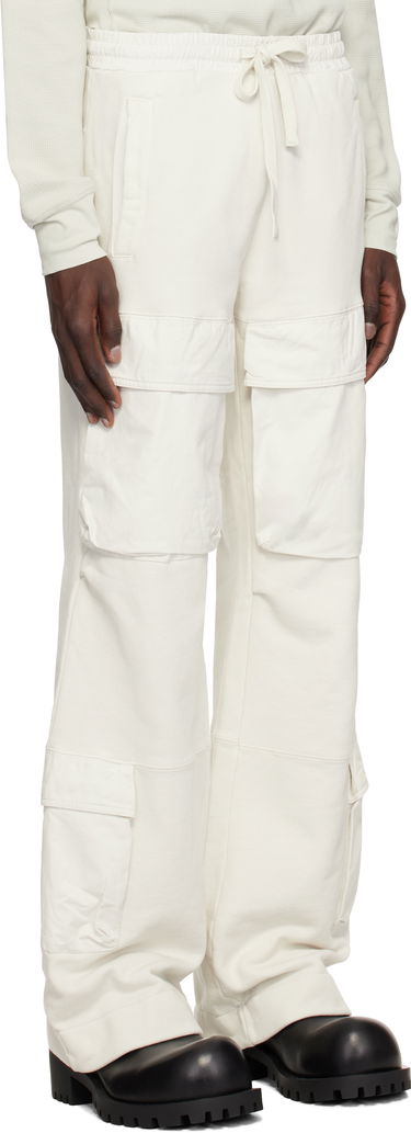Cargo bukser Entire Studios Utility Cargo Pants Hvid | ES2341RI, 1