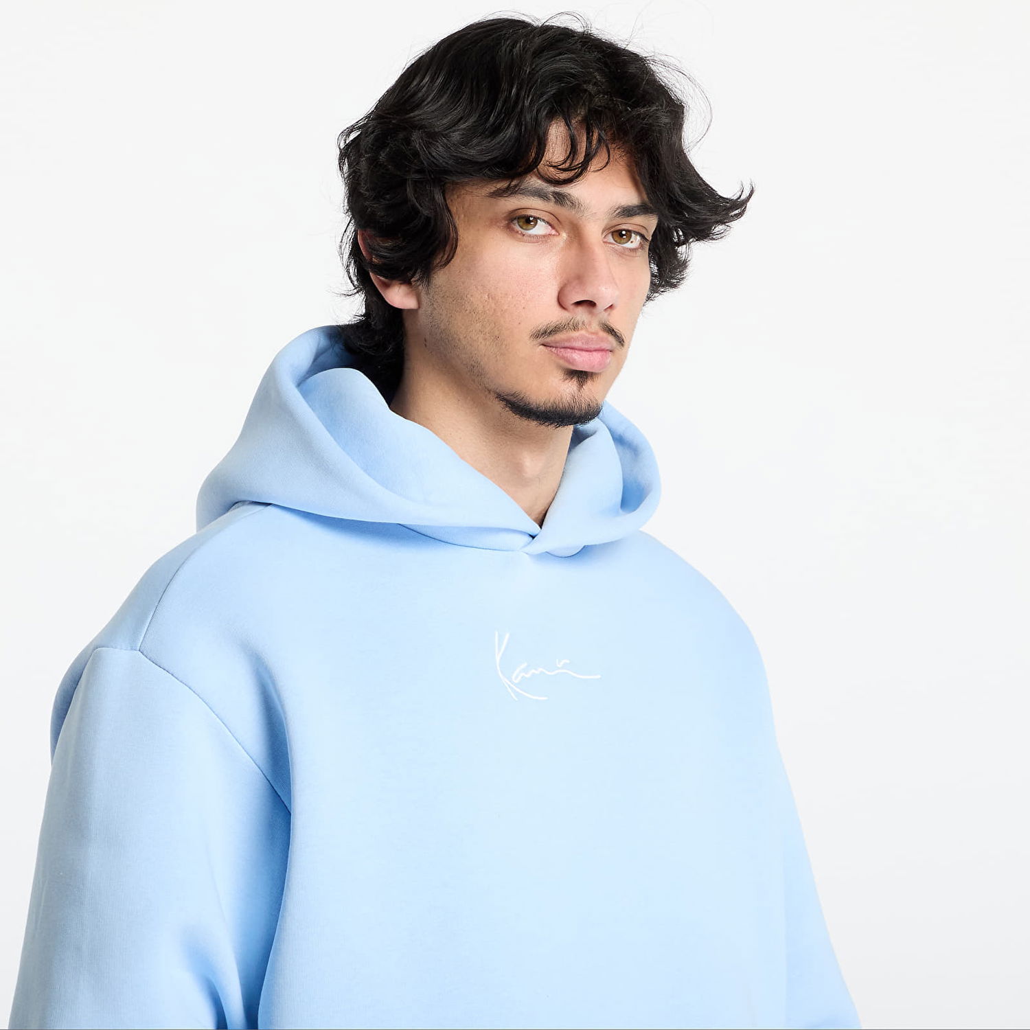 Sweatshirt Karl Kani Karl Kani Small Signature Essential Hoodie Blå | 60210336, 1
