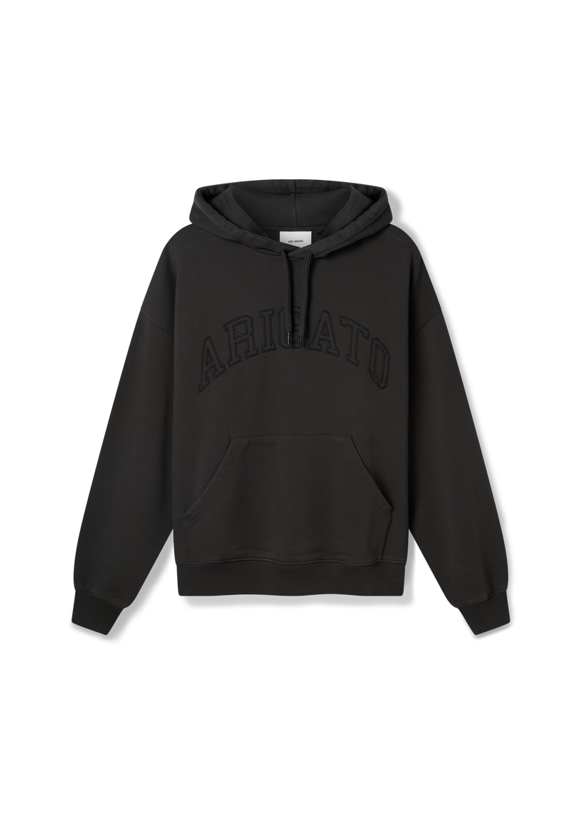 Sweatshirt AXEL ARIGATO Black Logo Hoodie Sort | A3022001