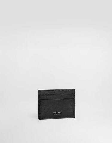 Tegnebog Dolce & Gabbana Calfskin Card Holder Sort | BP0330AV95680999, 1