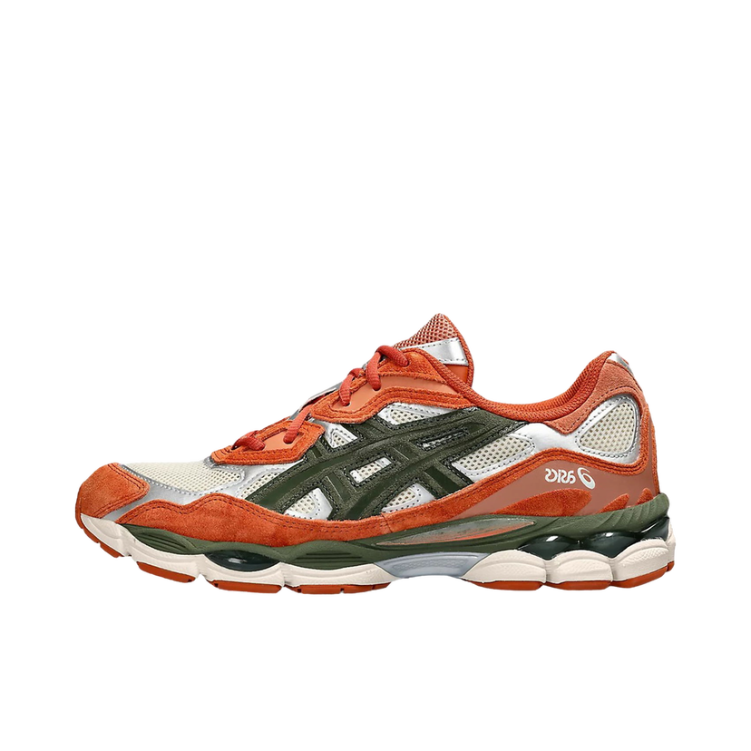 Sneakers og sko Asics Gel-NYC Oatmeal Forest Green Orange Orange | 1201A789-251