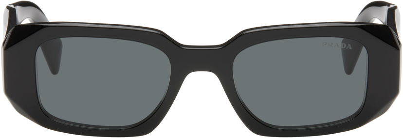 Solbriller Prada Square Sunglasses Sort | 0PR 17WS 8056597418478