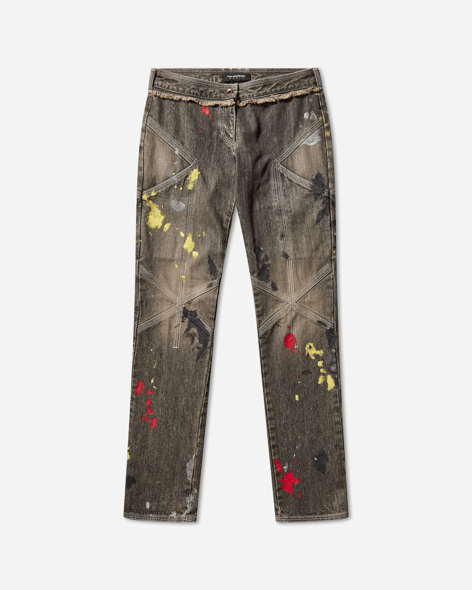 Jeans KIKO KOSTADINOV Kiko Kostadinov Painted Slim Jeans Flerfarvet | KKWAW25T07 20, 0