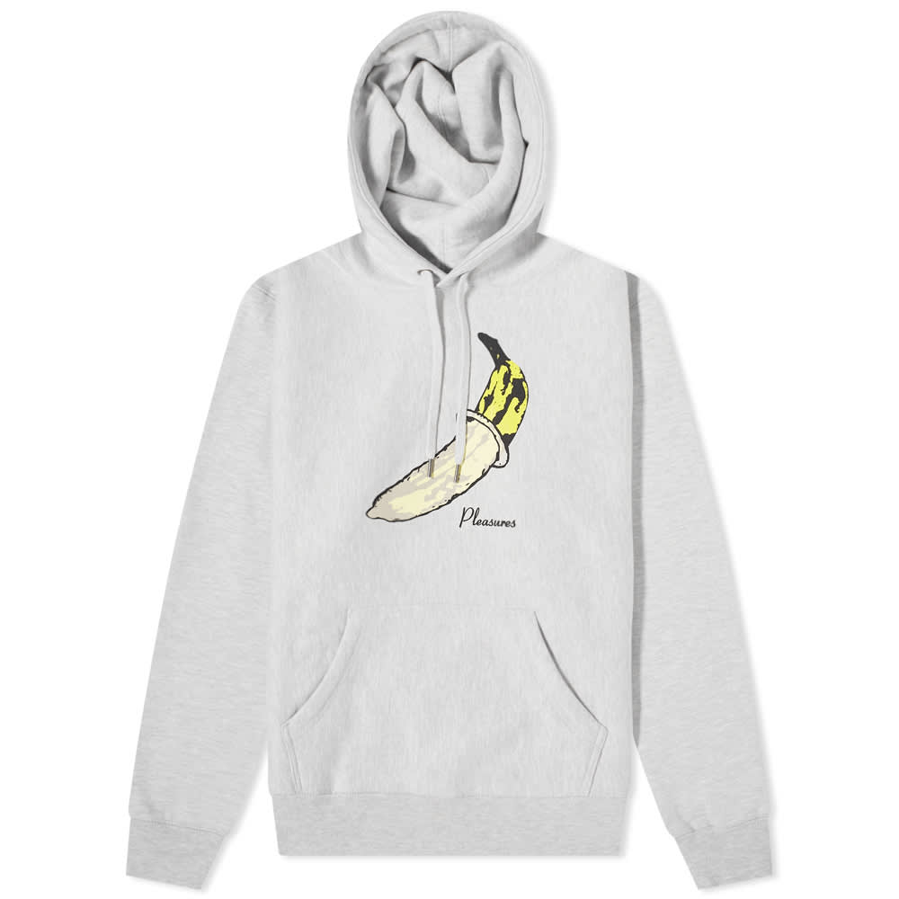 Sweatshirt Pleasures END. x Sexual Satisfaction Nana Hoody Grå | P21F074-GRY, 0