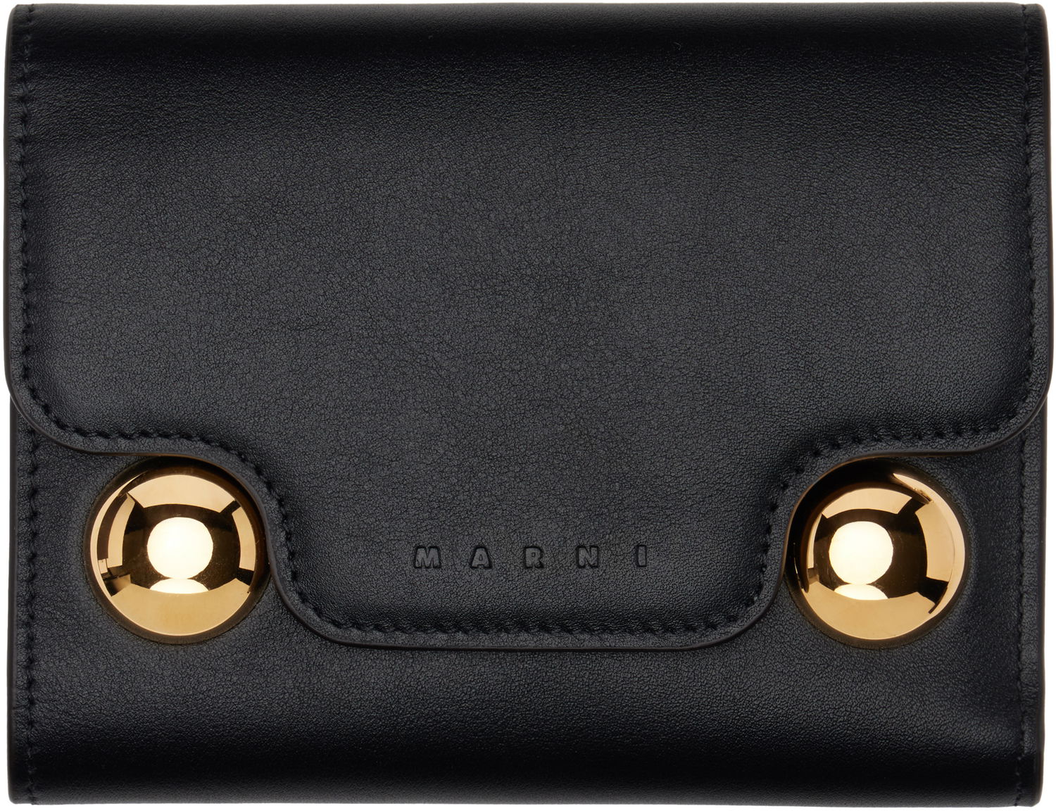 Tegnebog Marni Marni Trunkaroo Trifold Wallet Sort | PFMO0109U0 P6948, 0