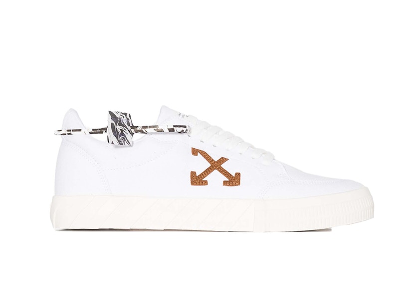 Sneakers og sko Off-White Vulc Low White Brown Hvid | OMIA085R21FAB0020160, 0