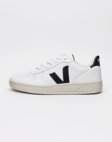 Sneakers og sko Veja V-10 Leather Extra Hvid | VX020005, 0