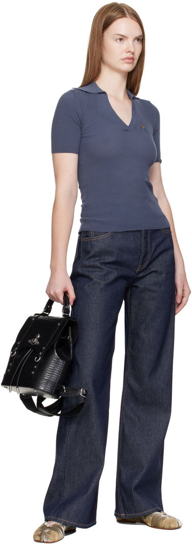 Rygsæk Vivienne Westwood Vivienne Westwood Max Small Backpack Sort | 4A030006U-L00C1-, 3