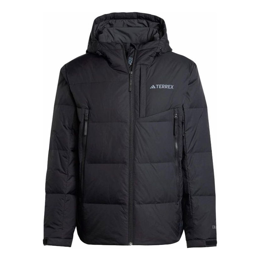 Puffer jakke adidas Performance Terrex XPL Goose Down Jacket Sort | IX5621