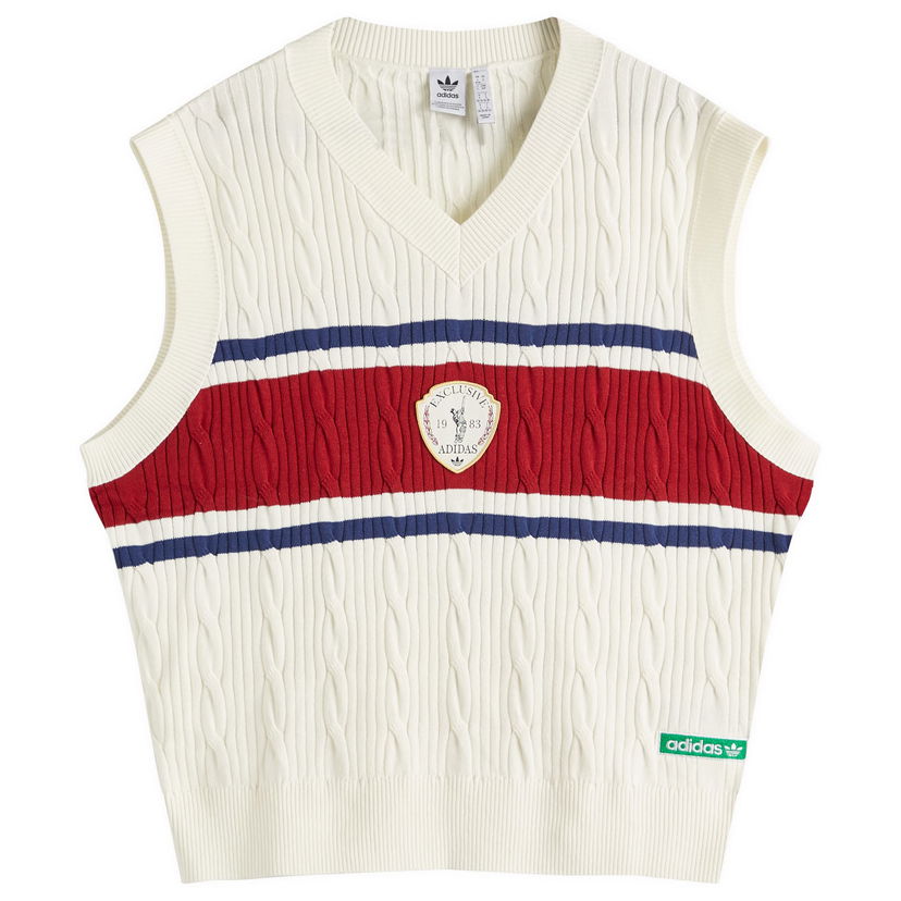 Sweater adidas Originals Originals Retro Sports Vest Hvid | KA4393