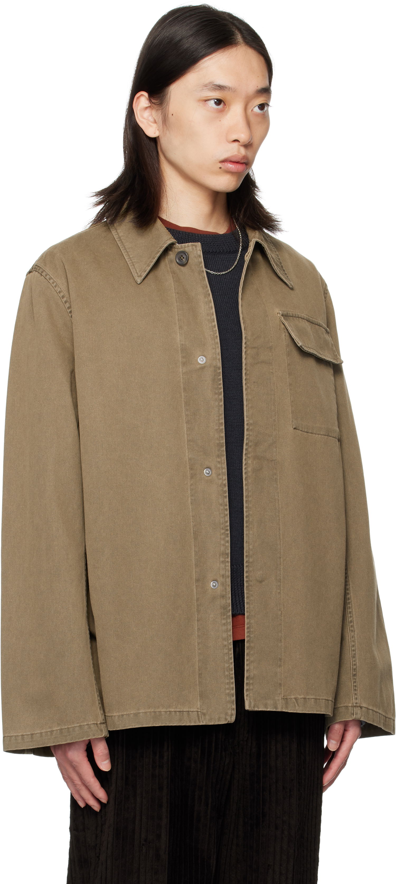 Jakke OUR LEGACY Our Legacy Dutch Work Jacket Grøn | M4252DDW, 1