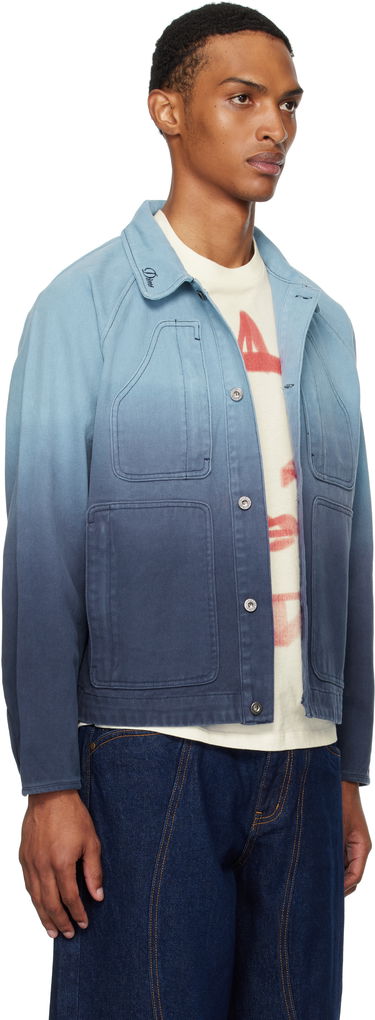 Jakke Dime Dime Dipped Chore Jacket Blå | DIMESU252BLU, 1