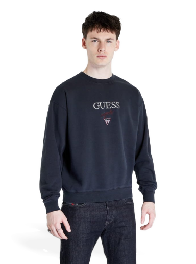 Sweatshirt GUESS Baker Locrewneck Sort | M2BQ09K9YH1-JTMU