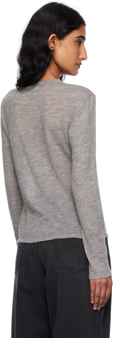 Sweater The Row The Row Iverness Long Sleeve Sweater Grå | 5590-K52, 2