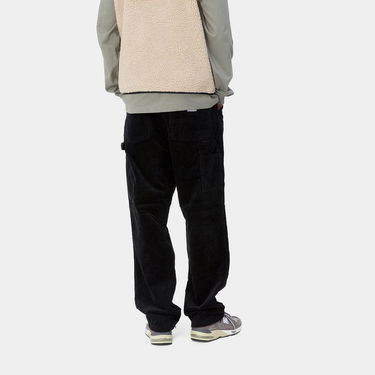 Bukser Carhartt WIP Single Knee Pant "Black rinsed" Sort | I028627_89_02, 4