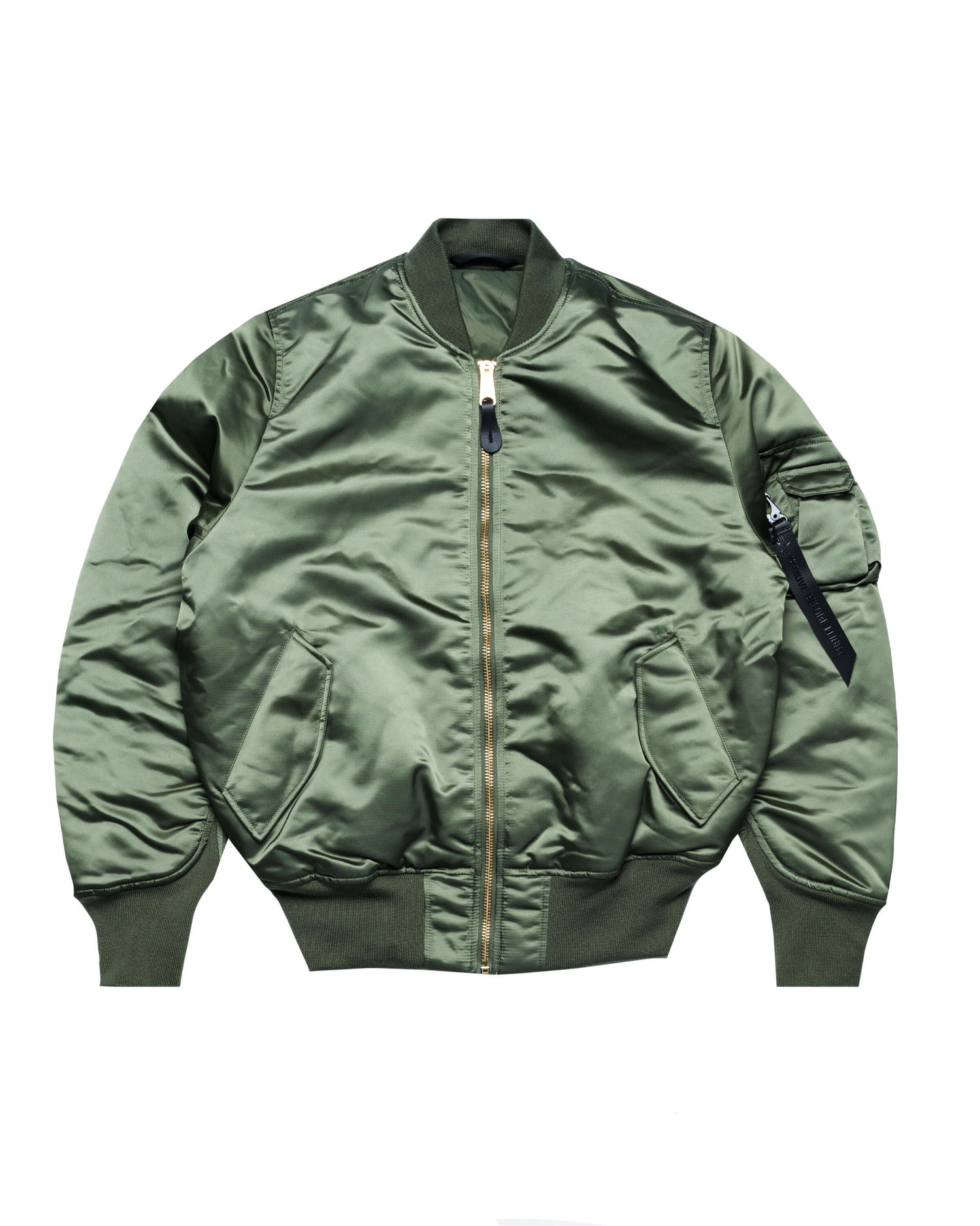 Bomberjakke Alpha Industries MA-1 Flight Bomber Jacket Grøn | 756111-01, 0