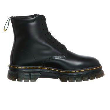 Sneakers og sko Dr. Martens Rikard Smooth Leather Platform Lace Up Boots Sort | 27833001, 2