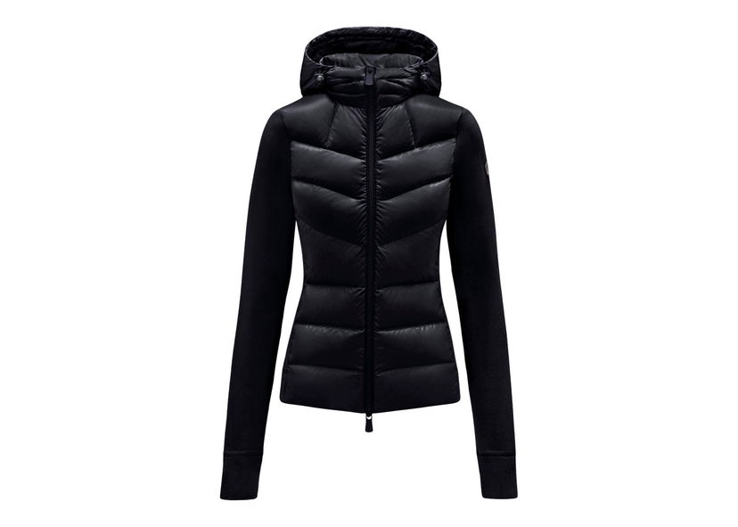 Sweatshirt Moncler Padded Fleece Hoodie Sort | H20988G5000080093999