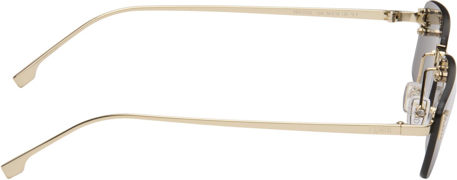 Solbriller FENDI Fendi 'Fendi First' Crystal Sunglasses Grå | FE4172USM5432A 840126860511, 1
