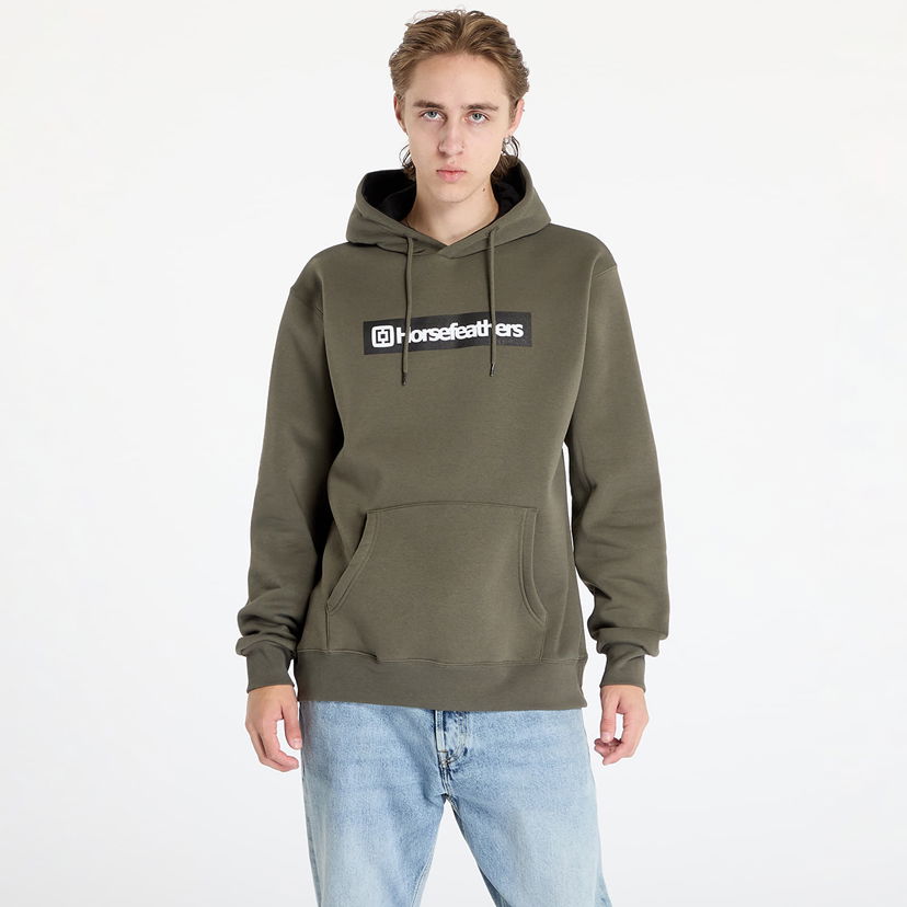 Sweatshirt Horsefeathers Drown Sweatshirt Burnt Olive M Brun | SM1325H