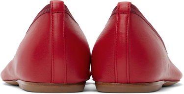 Kjole Dries Van Noten Dries Van Noten Leather Ballerina Flats Rød | WS251-1634-140, 1