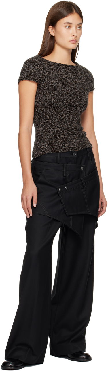 Bukser Andersson Bell Crossover Wrap Tailored Trousers Sort | apa862w, 3