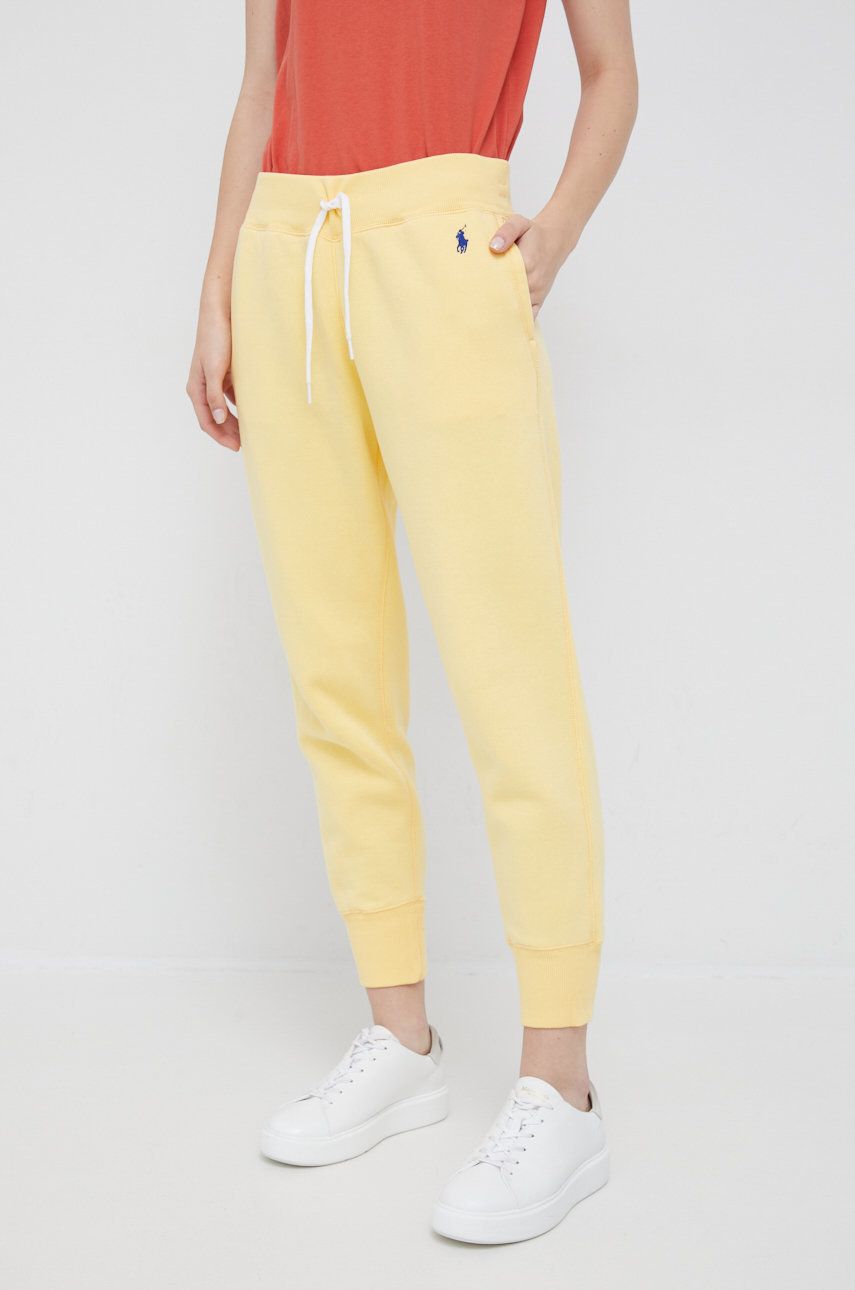 Joggingbukser Polo by Ralph Lauren Polo Ralph Lauren Fleece Joggers Gul | 211794397025, 0