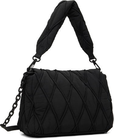 Skuldertaske Diesel Charm-D M Quilted Shoulder Bag Sort | X10265 P8048, 2