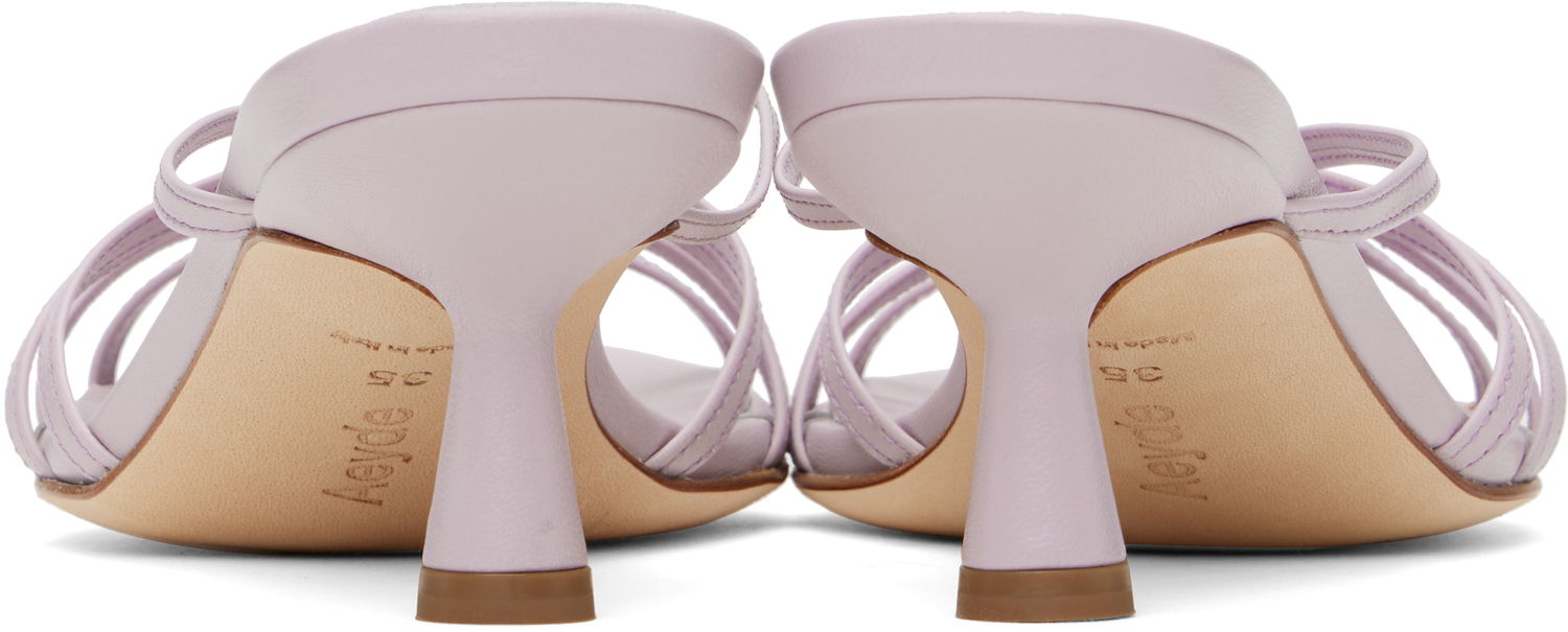 Tilbehør Aeyde Aeyde Abby Leather Mules Lilla | A11-HS-PRAR55ST141-SS25-1019-007, 1