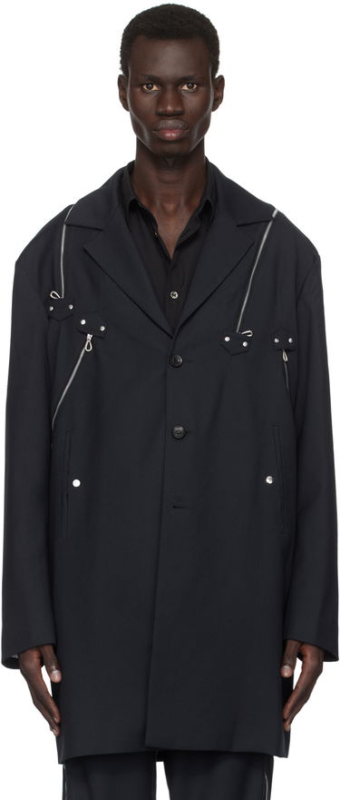 Jakke KIKO KOSTADINOV Kiko Kostadinov Knox Multi Zip Blazer Sort | KKAW24J03-44, 0