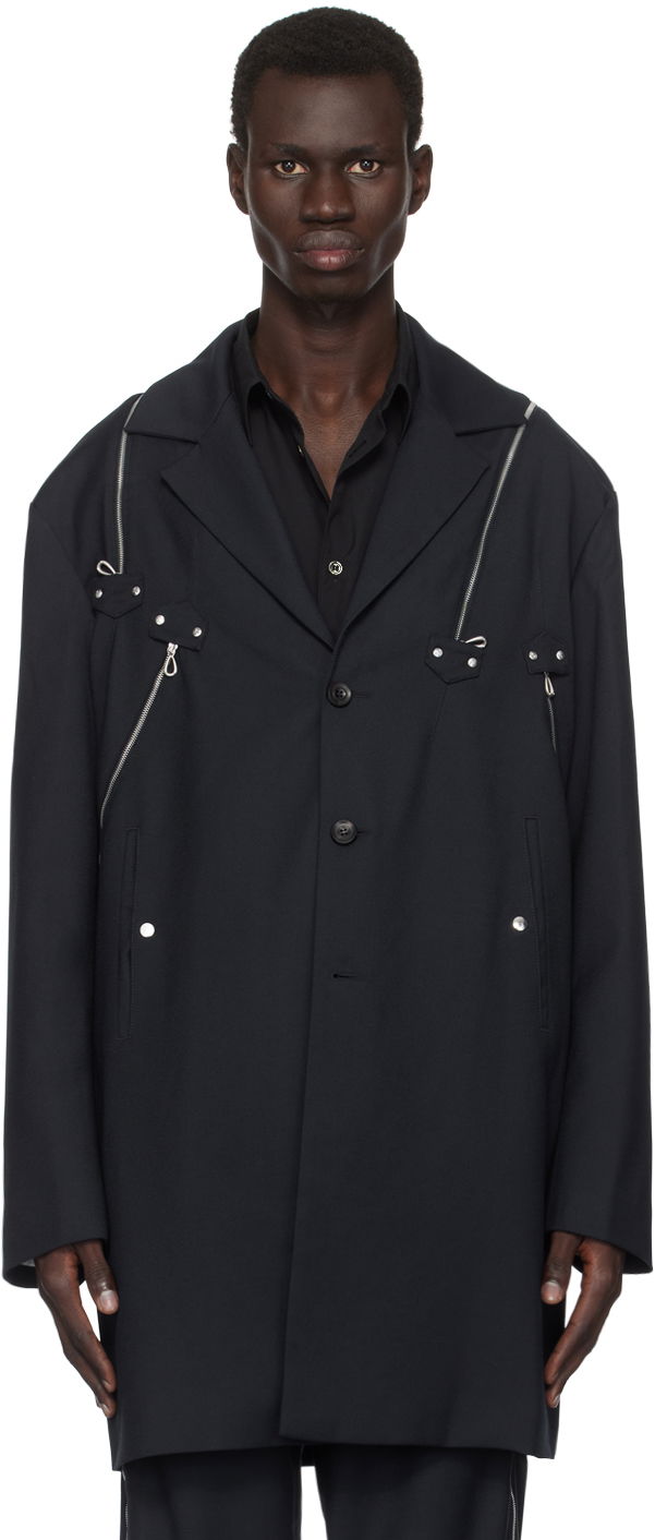 Jakke KIKO KOSTADINOV Kiko Kostadinov Knox Multi Zip Blazer Sort | KKAW24J03-44