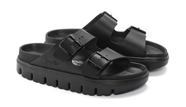 Sneakers og sko Birkenstock Arizona Chunky Leather Narrow Fit Sort | 1024565, 3