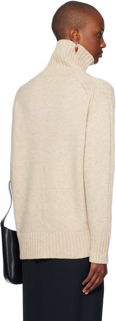 Sweater &Daughter Tunic Turtleneck Sweater Beige | H40670, 2