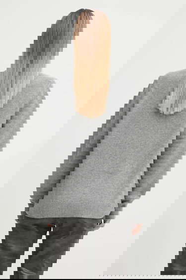 Sweater Barbour Barbour Woodhouse Knitted Jumper Grå | LKN1666GY15, 2