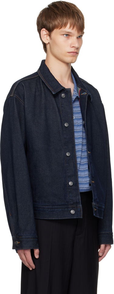 Jakke BOSS Hugo Regular-Fit Denim Jacket Blå | 50547402, 1