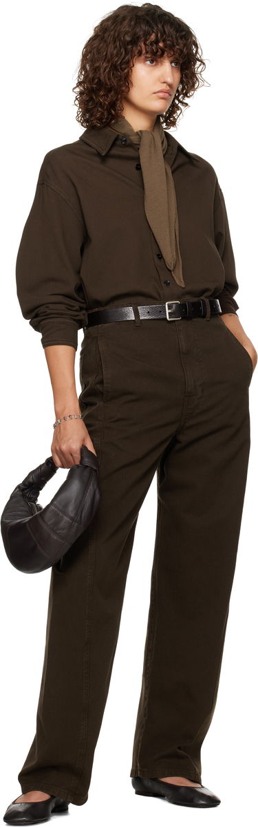 Bælter LEMAIRE Lemaire Reversed Leather Belt Sort | AC1047 LL0055, 2