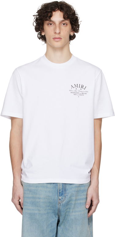T-shirt AMIRI Black 'Arts District' T-Shirt Sort | AMJYTE1071, 4