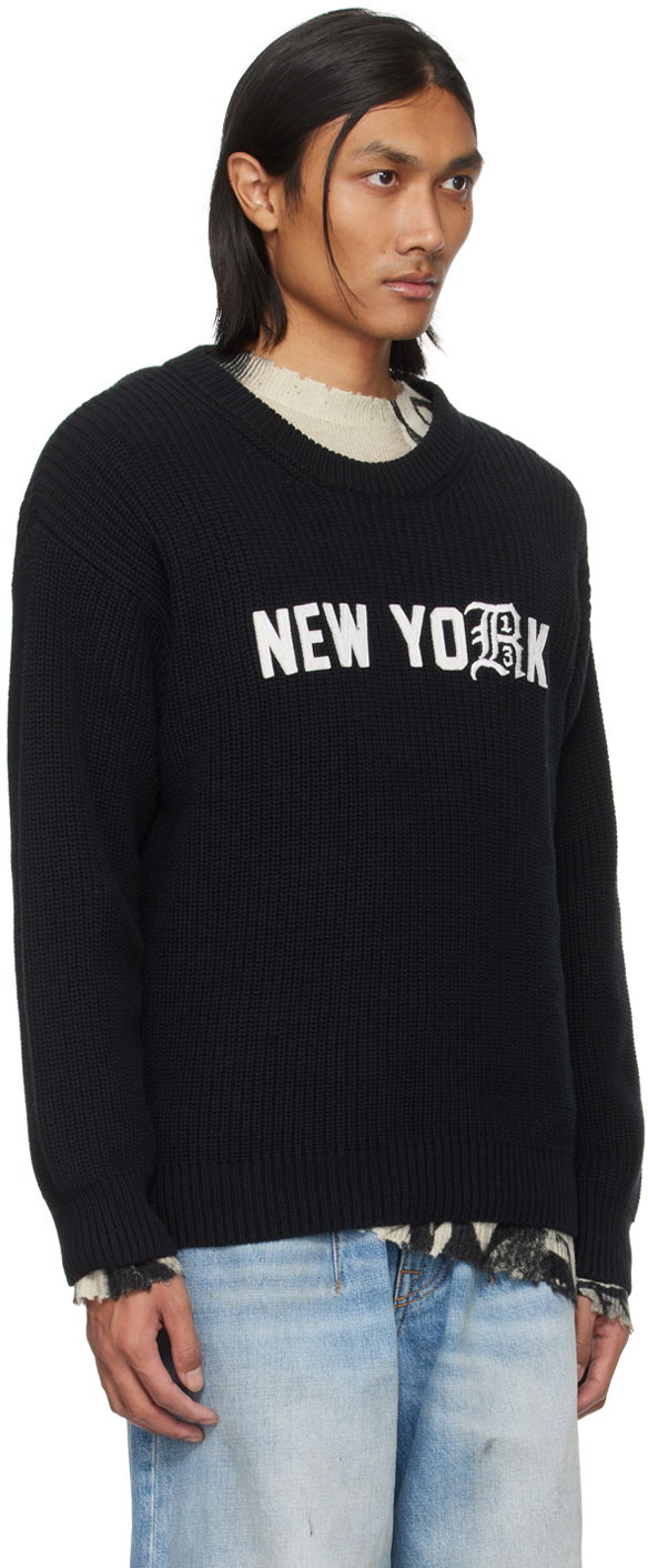 Sweater R13 R13 'New York' Knit Sweater Sort | R13WY199-Y016C, 1