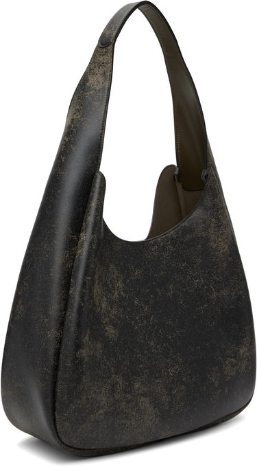 Mulepose Stella McCartney Stella McCartney Logo Slouchy Aged Large Tote Sort | 7B0102WP0591, 2