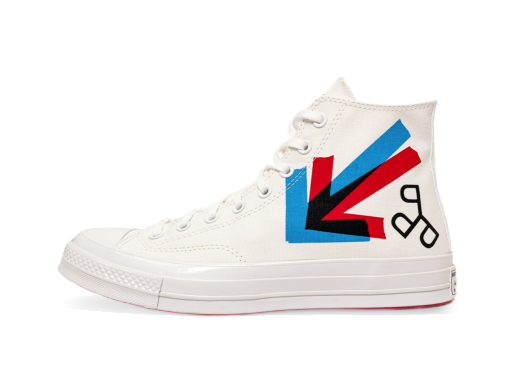 Sneakers og sko Converse Experimental Jetset x Patta x Chuck 70 High Hvid | A03173C