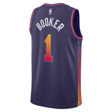 Jersey Nike Dri-FIT NBA Swingman Devin Booker Phoenix Suns City Edition 2023/24 Jersey Lilla | DX8516-537, 2