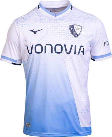 Jersey Mizuno VfL Bochum Away Jersey 2025/26 by Mizuno Blå | p2gacx02-01, 0