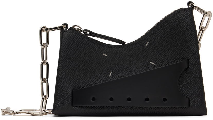 Skuldertaske Maison Margiela Micro Bag Sort | SB1WG0055 P4745